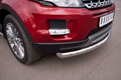 Защита переднего бампера D76 (дуга) для Land Rover Range Rover Evoque Prestige u Pure 2011-