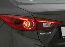 Спойлер на Mazda 3 2014-нв