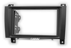 Переходная рамка для установки автомагнитолы CARAV 11-607: 2 DIN / 173 x 98 mm / 178 x 102 mm / MERCEDES-BENZ SLK (R171) 2004-2011