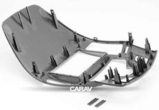 Переходная рамка для установки автомагнитолы CARAV 11-142: 2 DIN / 173 x 98 mm / 178 x 102 mm / HYUNDAI i-30 (FD) 2008-2011
