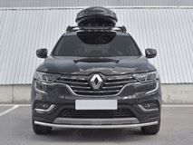 Защита переднего бампера d42 секции для Renault Koleos 2017-2020 