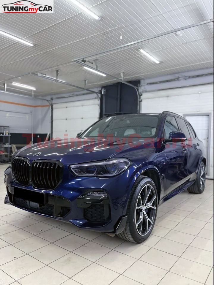 Элероны переднего бампера BMW X5 (G05) 2018-2022