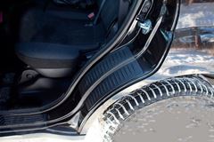 Накладки на внутренние части задних арок со скотчем 3М для Citroen C-Crosser 2007-2013, Peugeot 4007 2007-2013, Mitsubishi Outlander 2007-2012
