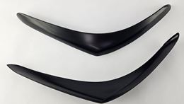 Накладки на задние фонари (Реснички) для Toyota  Allion 2016-2021