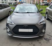 Накладки на фары (реснички) для Hyundai Veloster 2011-2016