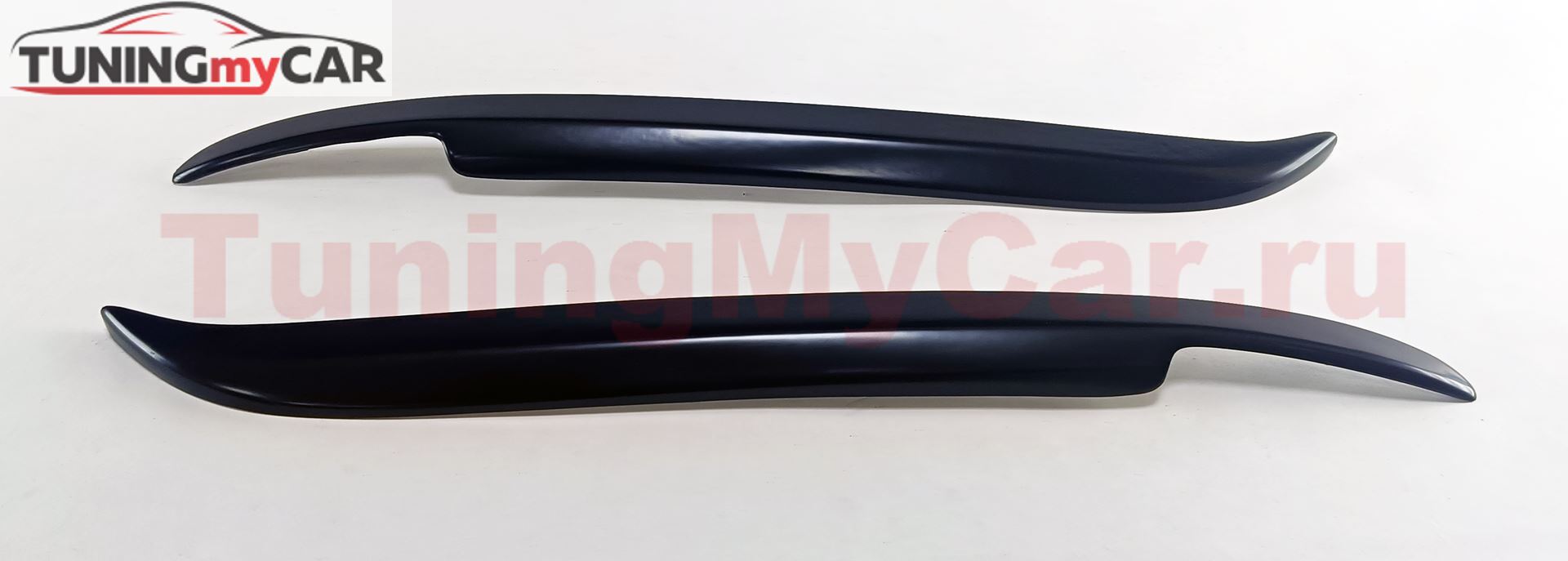 Накладки на передние фары (реснички) для BMW 5 (E39) 2001-2004