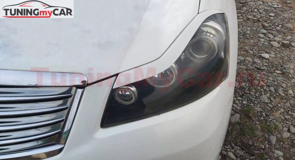 Накладки на фары (реснички) для Infiniti M35 2004-2008  