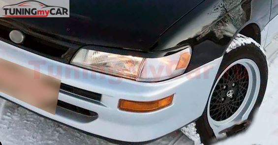 Реснички на фары для Toyota Corolla AE100 1992-1997