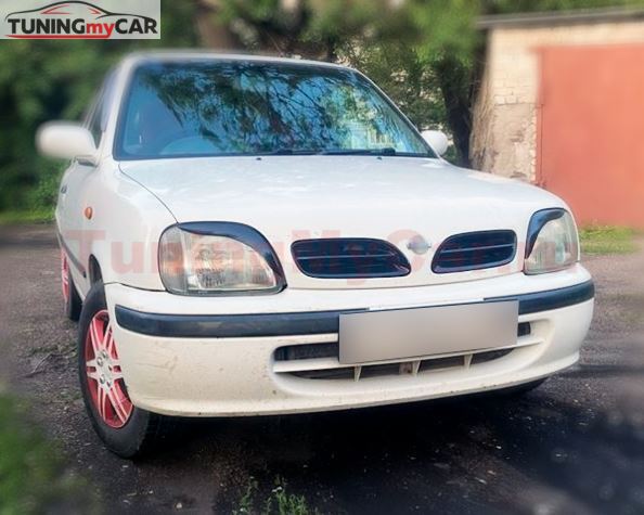 Реснички на фары NISSAN MARCH, MICRA 1998-2002