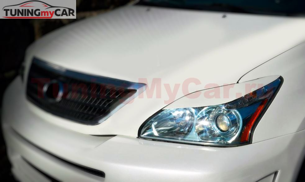 Реснички на фары для Toyota Harrier, Lexus RX 330 2003-2009