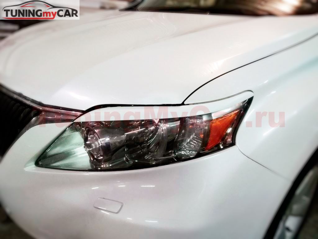 Реснички на фары для Lexus RX270 RX350 RX450h 2009-2015