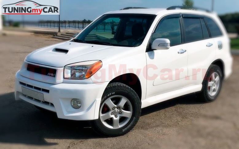 Реснички на фары TOYOTA RAV4 (CA20) 2000-2003 