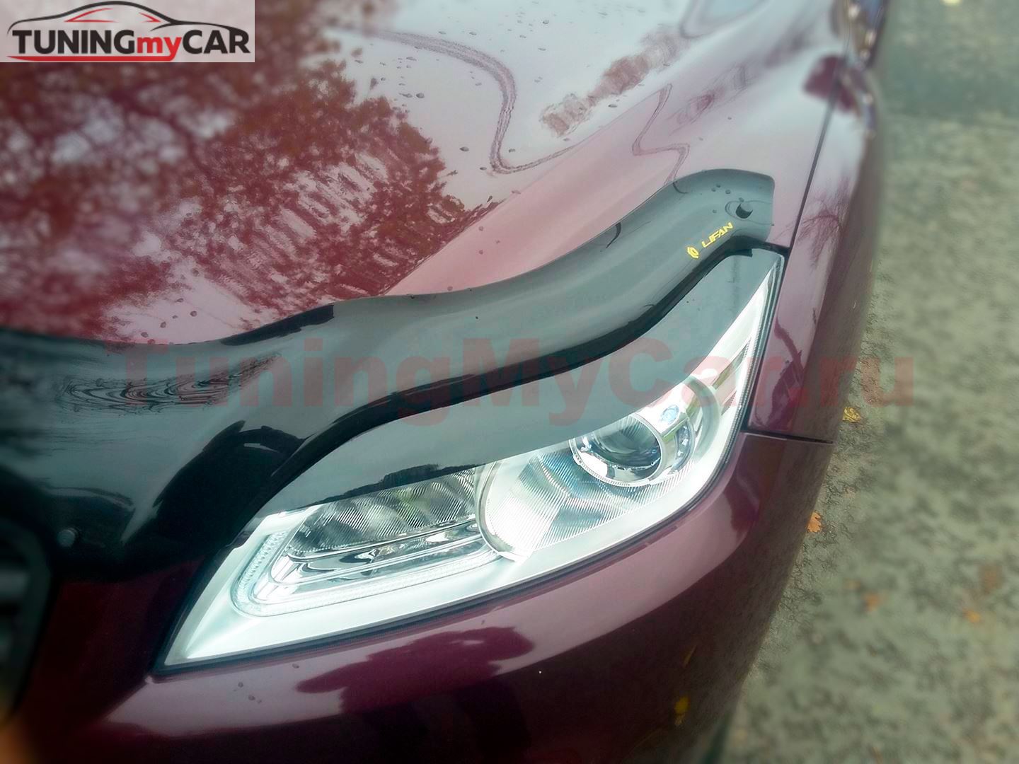 Накладки на фары (реснички) для Lifan X60 2012-2022