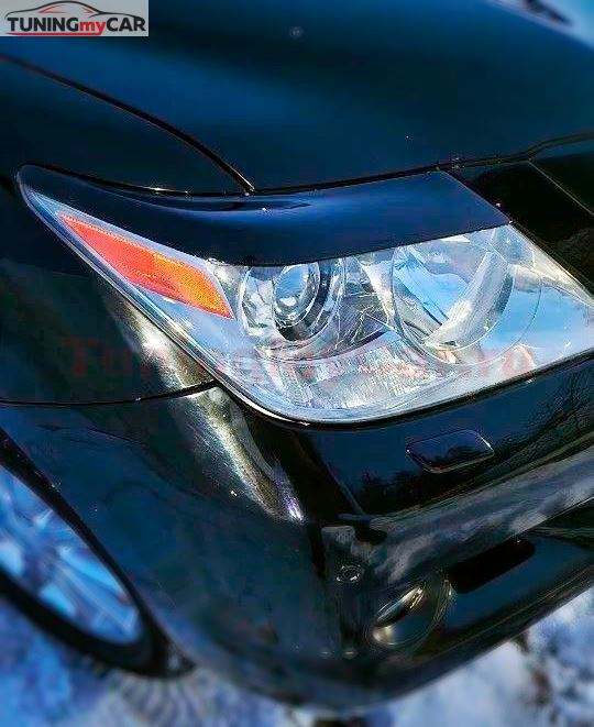 Реснички на фары LEXUS LX570 2007-2012 J200