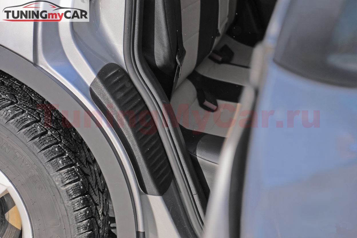 Накладки на внутренние части задних арок без скотча для Nissan Qashqai 2006-2010