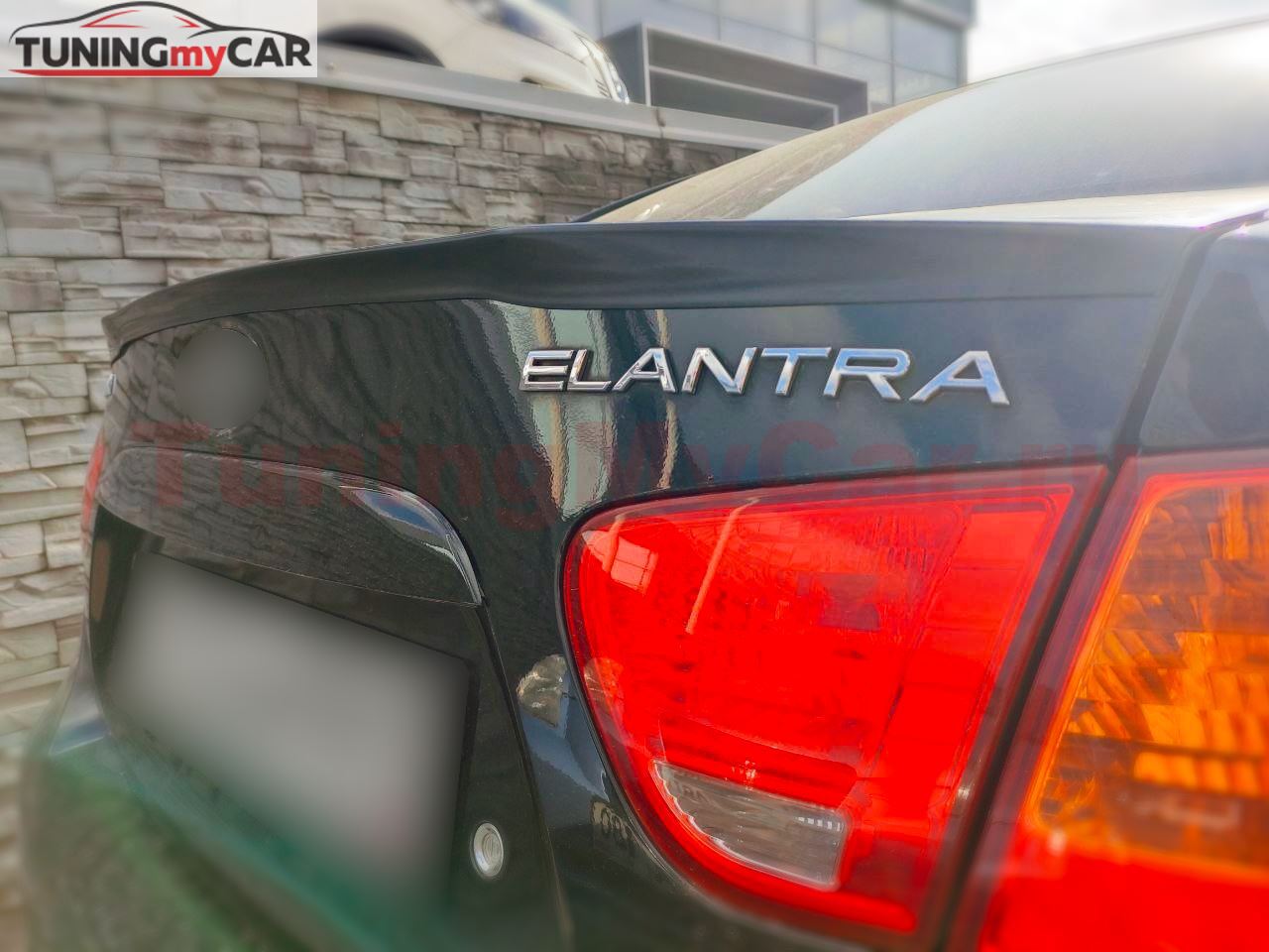 Лип-спойлер для Hyundai Elantra IV 2006-2011 M4-Style