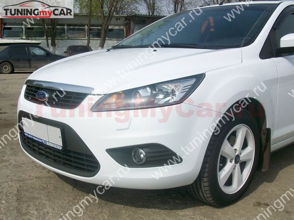 Реснички на фары для Ford Focus 2 2008- узкие
