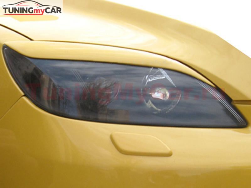Реснички на фары для Mazda 3 HB средние