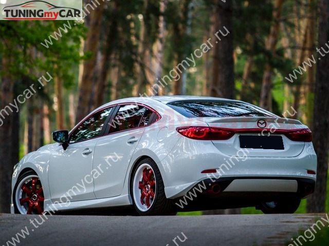 Пороги SkyActivSport для Mazda 6 2013-