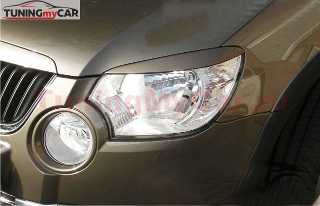 Реснички на фары для Skoda Yeti 2009-2014