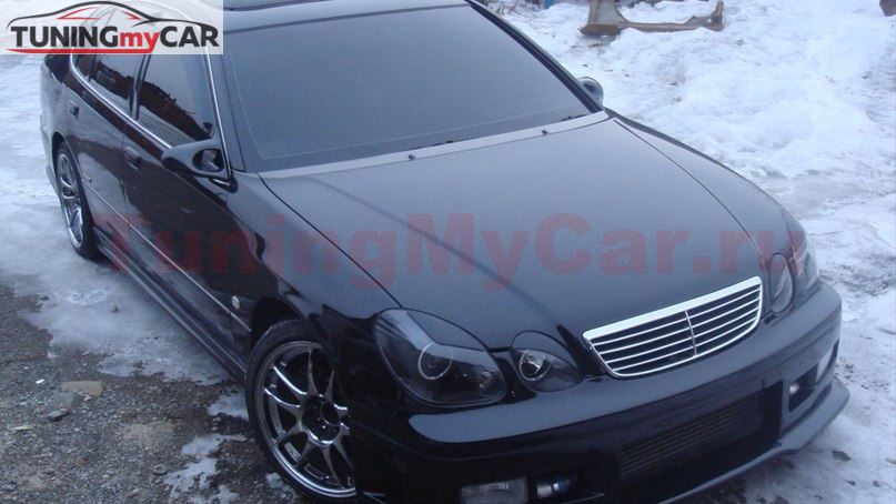 Реснички на фары для Toyota Aristo 1997-2004