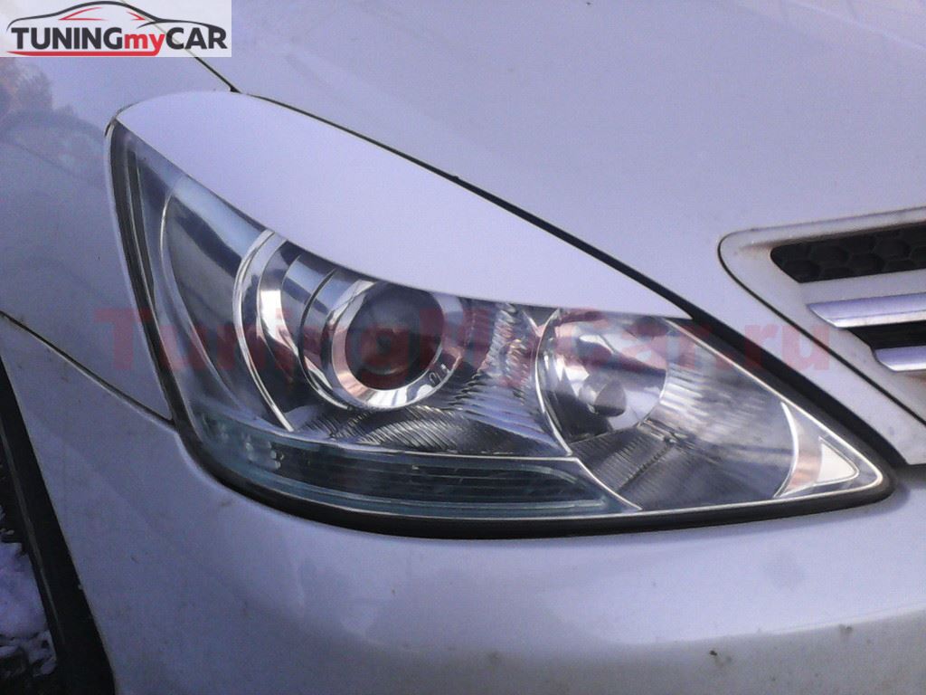 Реснички на фары для Toyota Allion AZT 240 рестайлинг 2004-2007
