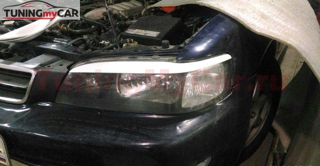 Реснички (накладки) на фары Honda Saber / Inspire UA1,2,3 1995-1998