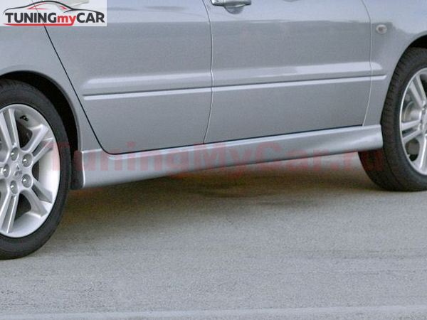 Накладки на внешние пороги Mitsubishi Lancer 9