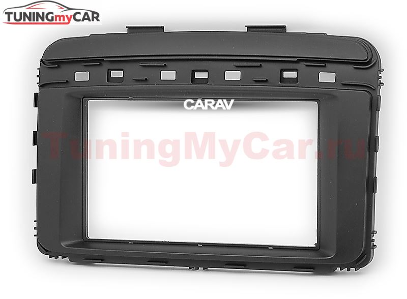 Переходная рамка для установки автомагнитолы CARAV 11-658: 2 DIN / 173 x 98 mm / 178 x 102 mm / KIA Sorento (UM) 2014+