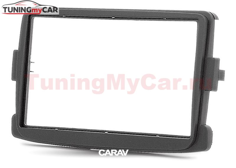 Переходная рамка для установки автомагнитолы CARAV 11-297: 2 DIN / 173 x 98 mm / 178 x 102 mm / RENAULT / DACIA / LADA