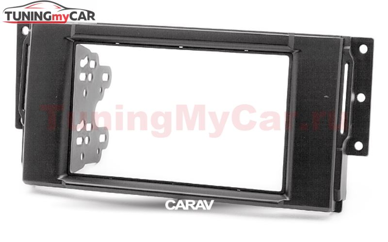 Переходная рамка для установки автомагнитолы CARAV 11-075: 2 DIN / 173 x 98 mm / 178 x 102 mm / LAND ROVER Freelander, Discovery 2007-2011; Range Rover 2005-2009