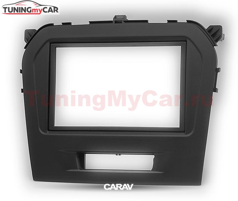Переходная рамка для установки автомагнитолы CARAV 11-588: 2 DIN / 173 x 98 mm / 178 x 102 mm / SUZUKI Vitara 2015+