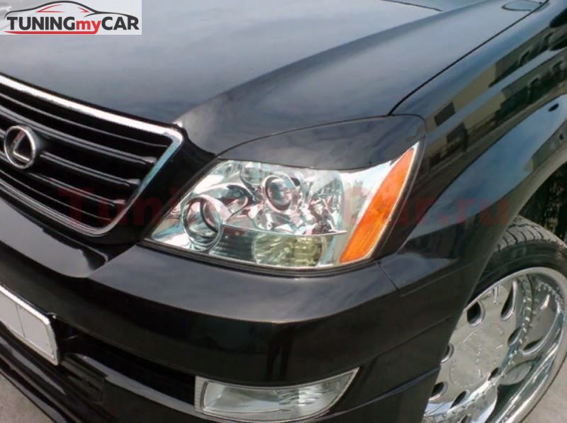 Реснички на фары для Lexus GX 470 2002-2009