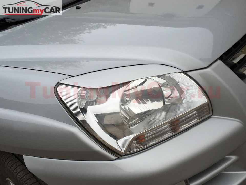 Реснички на фары для Kia Sportage 2004-2010