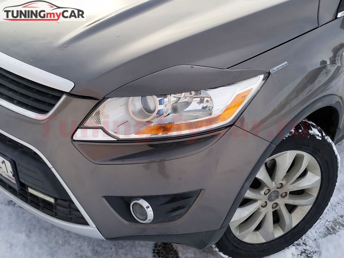 Реснички на фары FORD KUGA 2008-2013