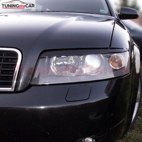 Реснички на фары для Audi A4 B6 2000-2004