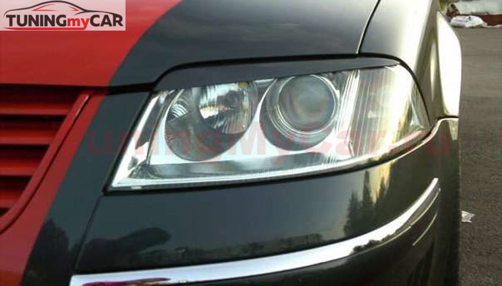 Реснички на фары для Volkswagen Passat B5 рестайлинг 2000-2005