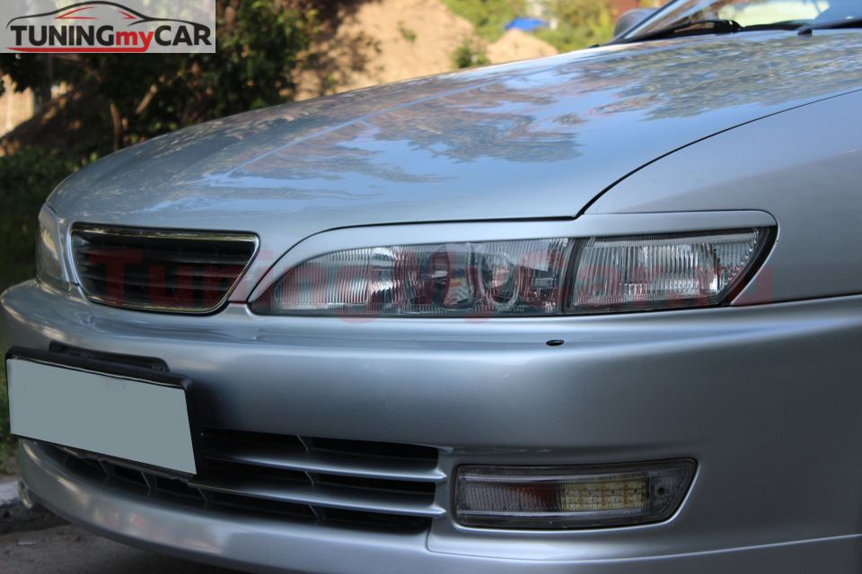 Реснички на фары длинные для Toyota Carina ED ST202 1993-1998