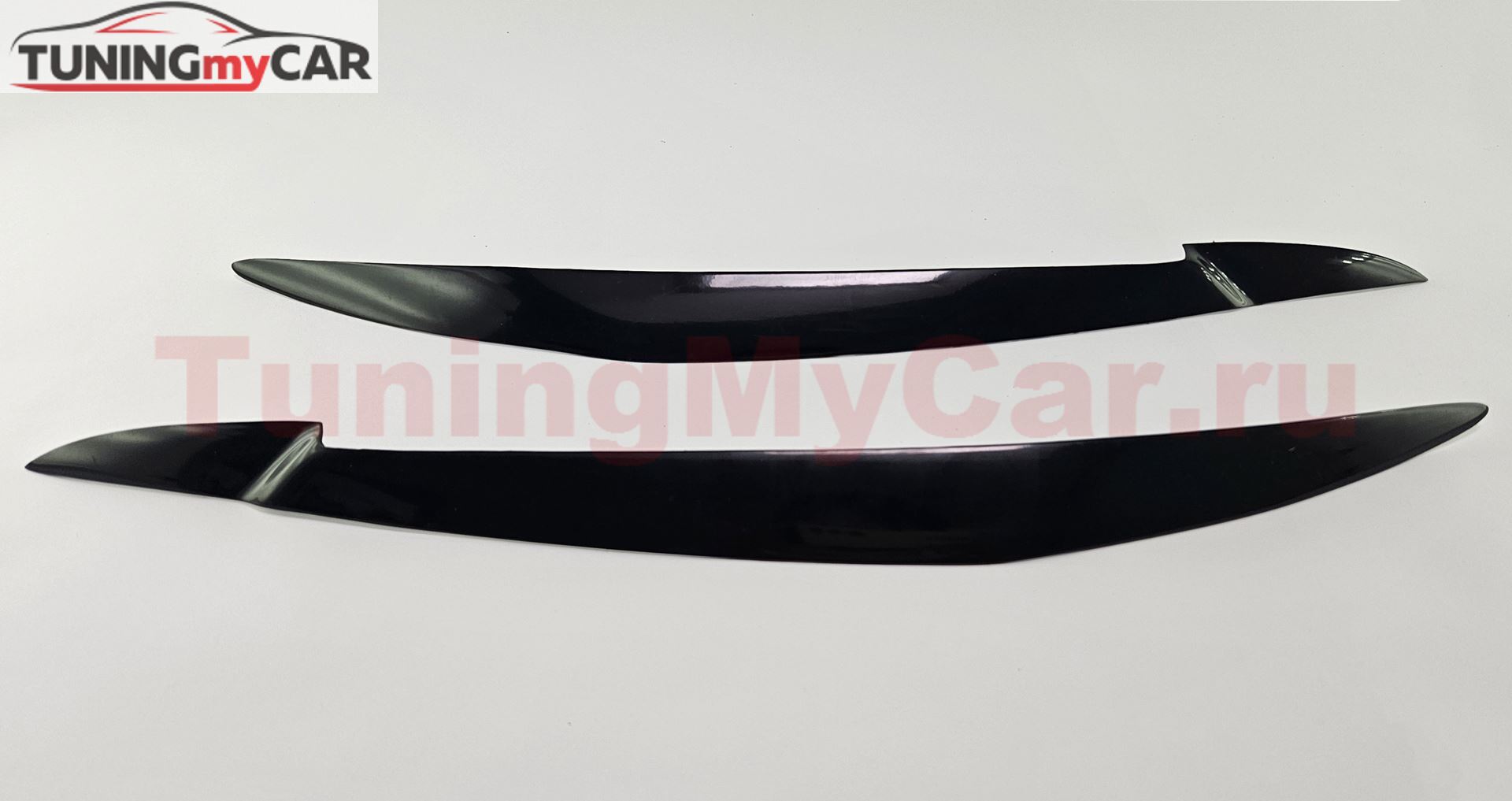 Накладки на фары (реснички) для BMW X6 2008-2012 дорестайлинг